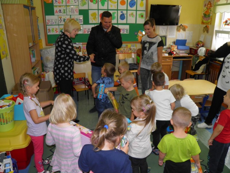 Marek Ziędalski w przedszkolu